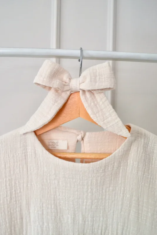 Muślinowa Kokarda „Softly” — Atelier Loome