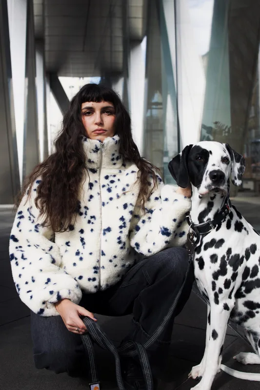 DROP INK DOTS – KURTKA MERINO — Basic Wool
