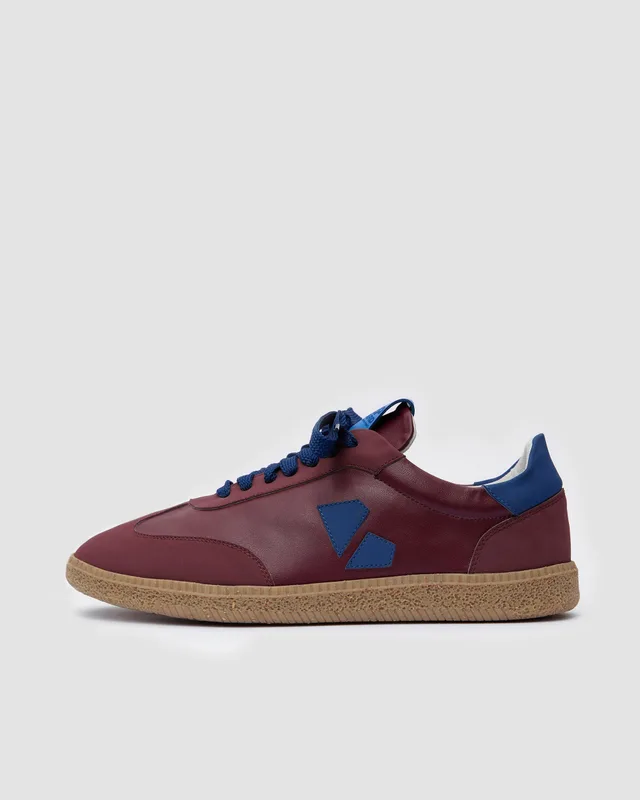 Brava Sneakers Burgund, ze skóry roślinnej — BOHEMA