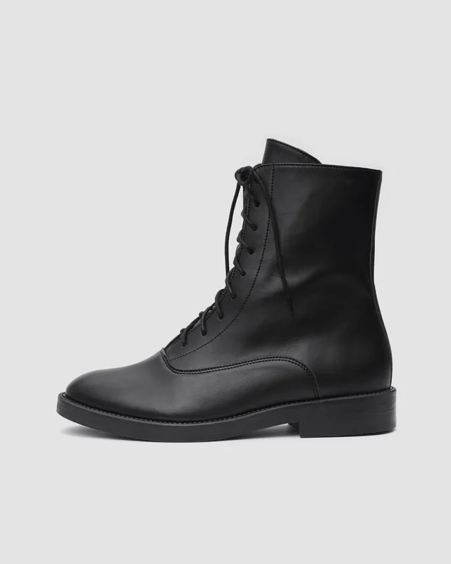 Astrid Boots, ze skóry roślinnej outlet — BOHEMA