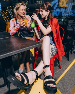 Strappy Sandals Sandały, ze skóry roślinnej — BOHEMA