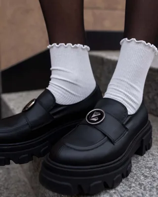 Blocky Loafers, ze skóry roślinnej — BOHEMA