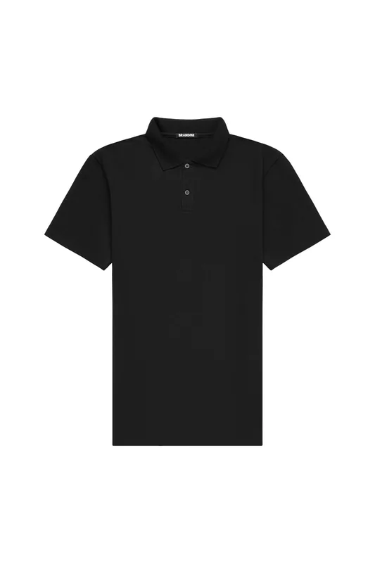 Polo regular Lacosta BLACK — BrandMe
