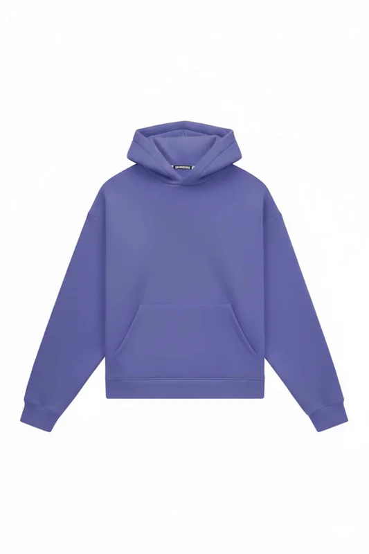 HOODIE OVERSIZE HEAVY LOOP VERY PERI — BrandMe