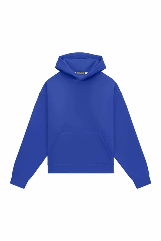 HOODIE OVERSIZE HEAVY LOOP ULTRAMARINE — BrandMe