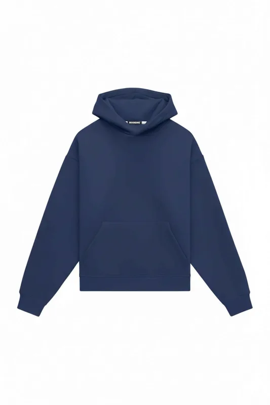 HOODIE OVERSIZE HEAVY LOOP DENIM — BrandMe