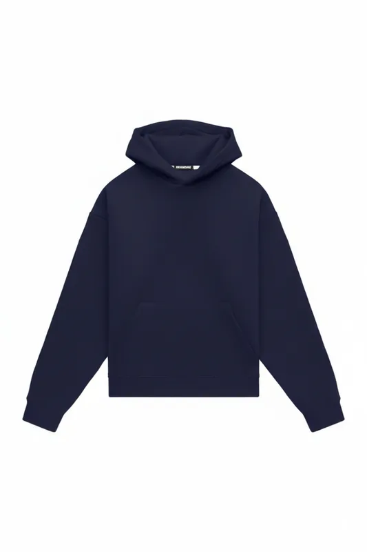 HOODIE OVERSIZE HEAVY LOOP OCEAN — BrandMe