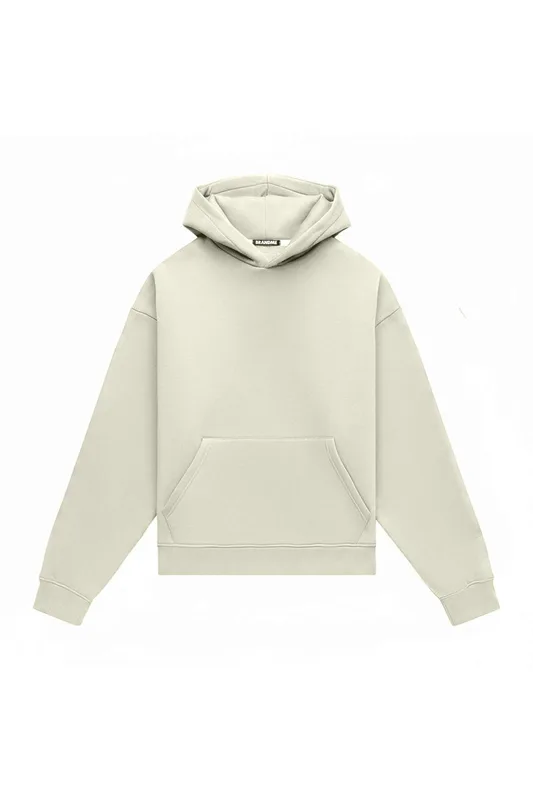 Hoodie oversize LIGHT BRUSHED ECRU — BrandMe