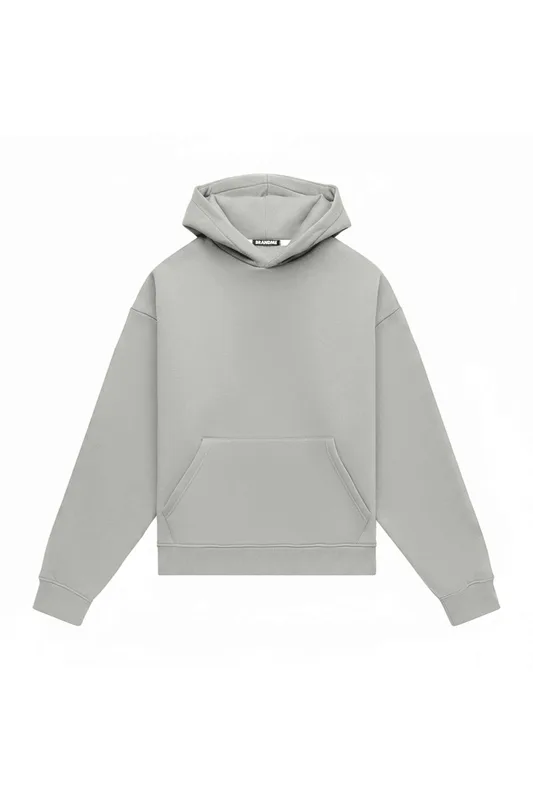 Hoodie oversize LIGHT BRUSHED CREAM — BrandMe