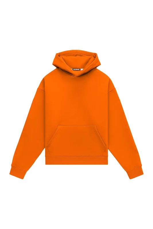 Hoodie oversize LIGHT BRUSHED ORANGE — BrandMe
