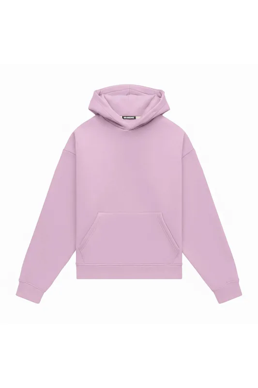Hoodie oversize LIGHT BRUSHED PINK — BrandMe