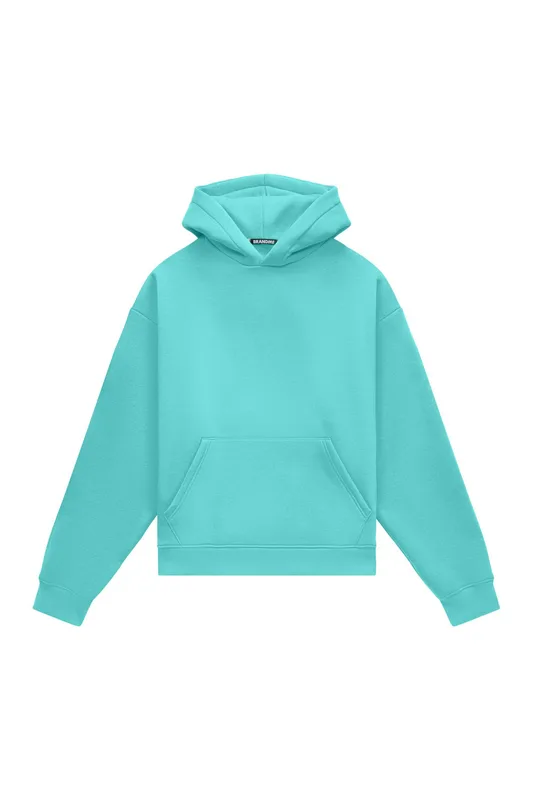 Hoodie oversize LIGHT BRUSHED MINT — BrandMe