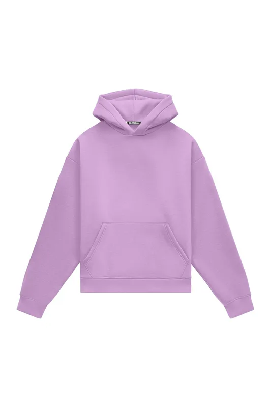 Hoodie oversize LIGHT BRUSHED LILAC — BrandMe