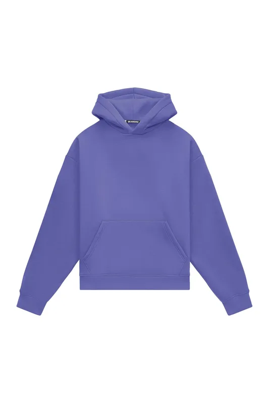 Hoodie oversize LIGHT BRUSHED VERY PERI — BrandMe