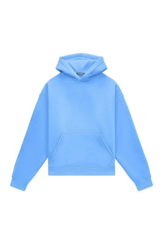 Hoodie oversize LIGHT BRUSHED BLUE — BrandMe