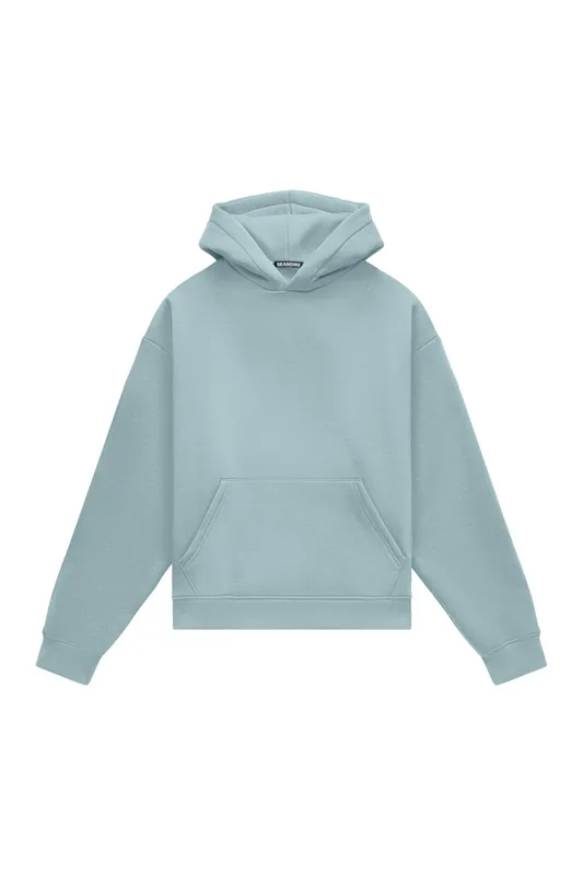 Hoodie oversize LIGHT BRUSHED BALTIC — BrandMe