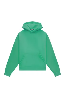 Hoodie oversize LIGHT BRUSHED KELLY GREEN — BrandMe