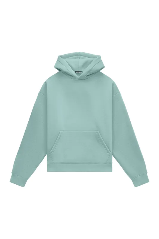 Hoodie oversize LIGHT BRUSHED LAGUNA — BrandMe