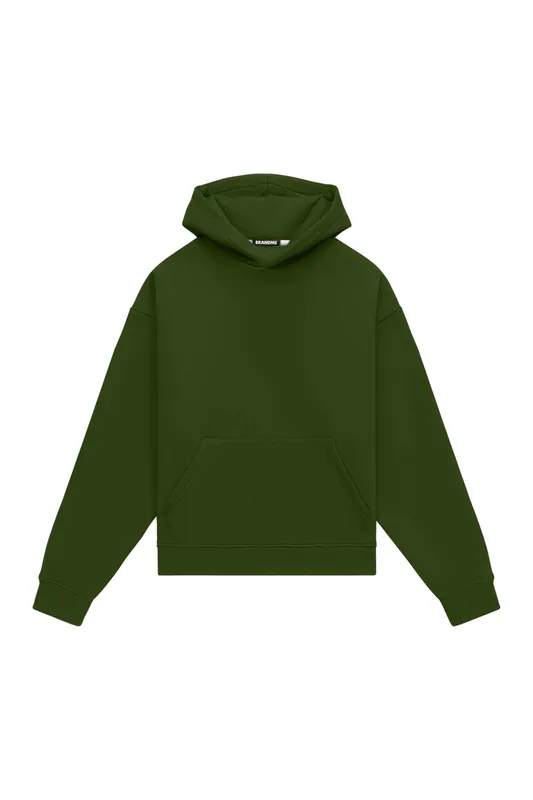 Hoodie oversize LIGHT BRUSHED GREEN — BrandMe