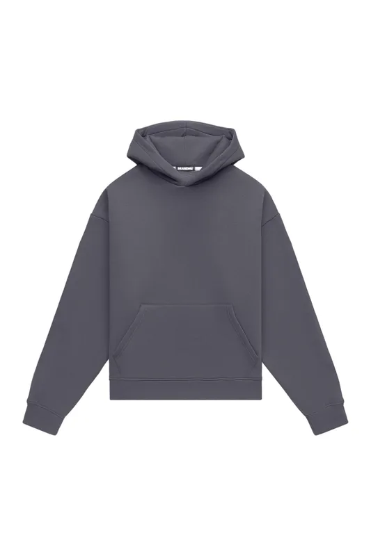 Hoodie oversize LIGHT BRUSHED GRAPHITE — BrandMe