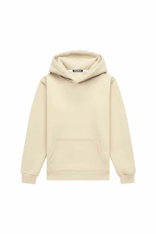 Hoodie regular LIGHT BRUSHED STONE — BrandMe