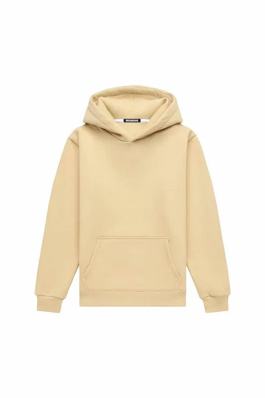 Hoodie regular LIGHT BRUSHED BEIGE — BrandMe