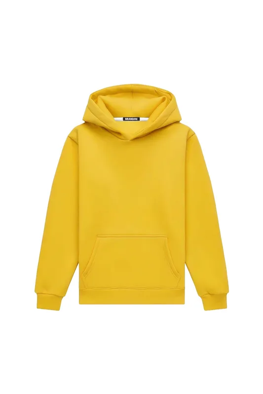 Hoodie regular LIGHT BRUSHED YELLOW — BrandMe