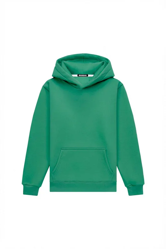 Hoodie regular LIGHT BRUSHED IRISH GREEN — BrandMe