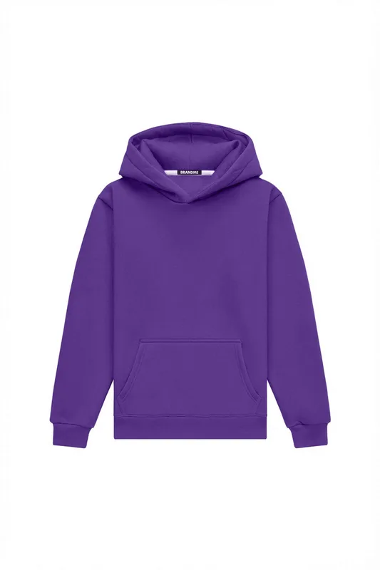Hoodie regular LIGHT BRUSHED VIOLET — BrandMe
