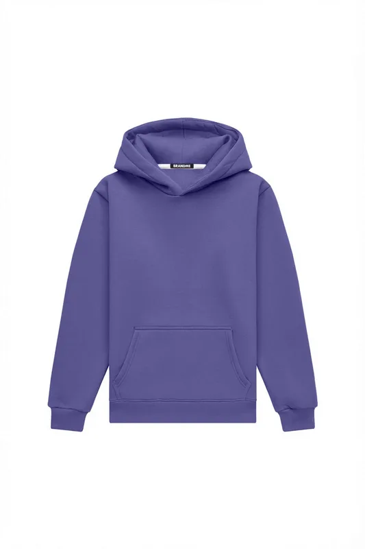 Hoodie regular LIGHT BRUSHED VERY PERI — BrandMe