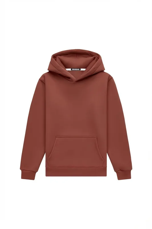 Hoodie regular LIGHT BRUSHED CINNAMON — BrandMe