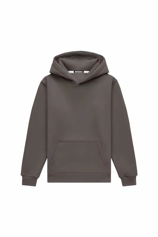 Hoodie regular LIGHT BRUSHED KHAKI MELANGE — BrandMe