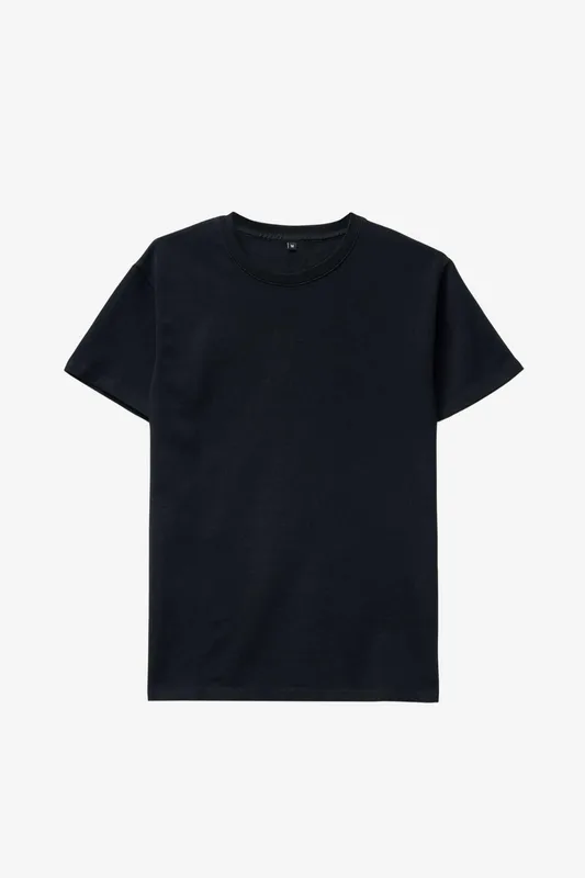 T shirt regular HEAVY BLACK — BrandMe