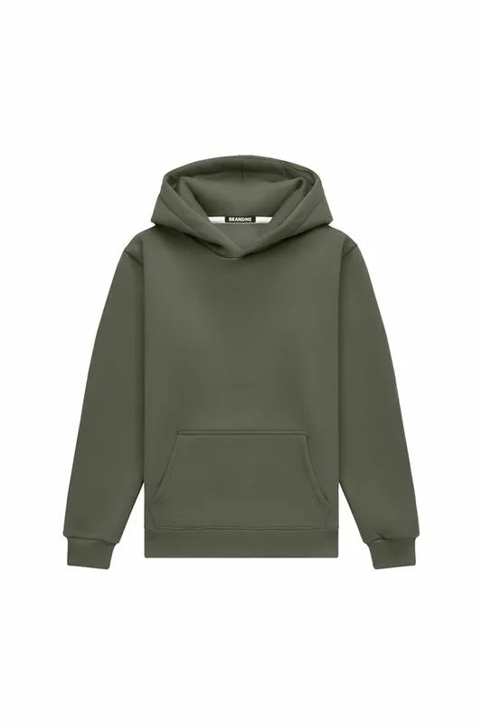 Hoodie regular MEDIUM BRUSHED MELANŻ 8P — BrandMe
