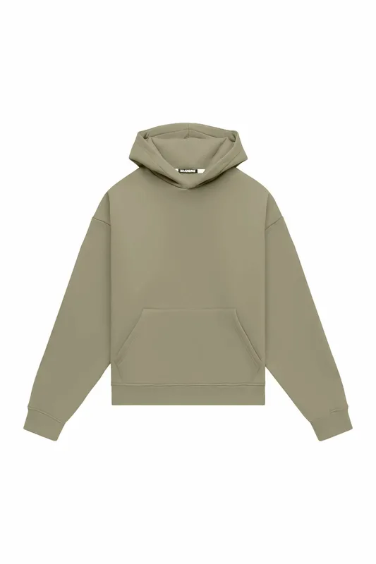 Hoodie oversize MEDIUM BRUSHED B 095 — BrandMe