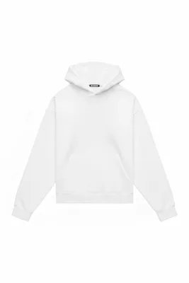 Hoodie oversize MEDIUM BRUSHED WHITE — BrandMe