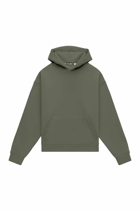 Hoodie oversize MEDIUM BRUSHED MELANŻ 8P — BrandMe