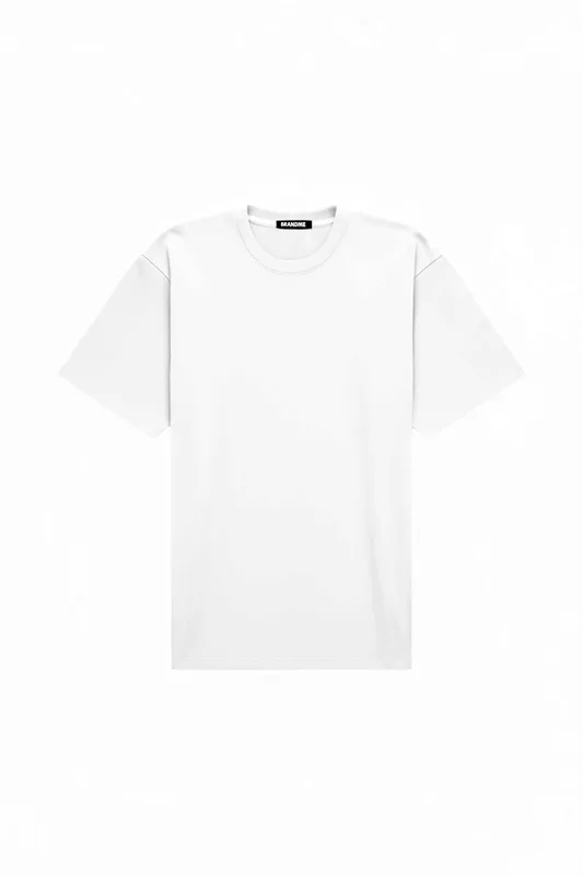 T shirt oversize STRETCH WHITE — BrandMe