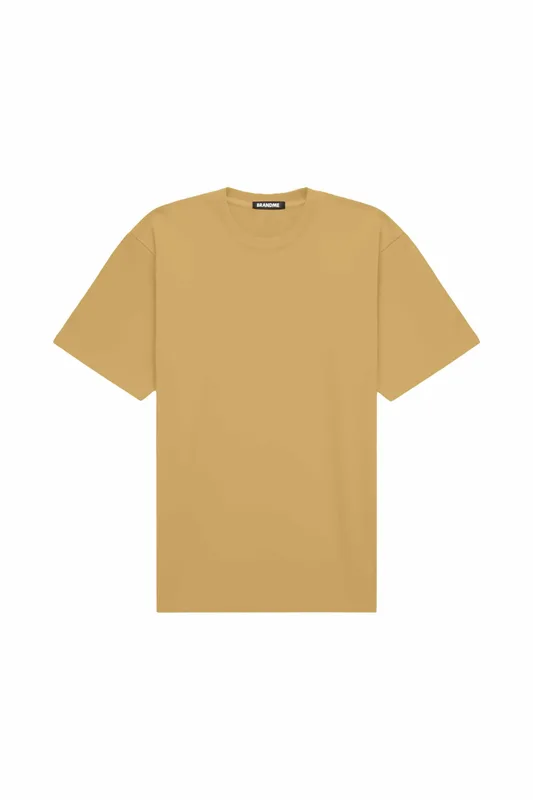 T shirt oversize STRETCH MACADAMIA R — BrandMe