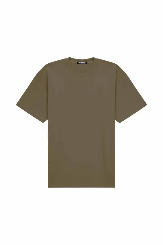 T shirt oversize STRETCH CAPPUCCINO — BrandMe