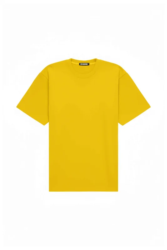 T shirt oversize STRETCH YELLOW — BrandMe