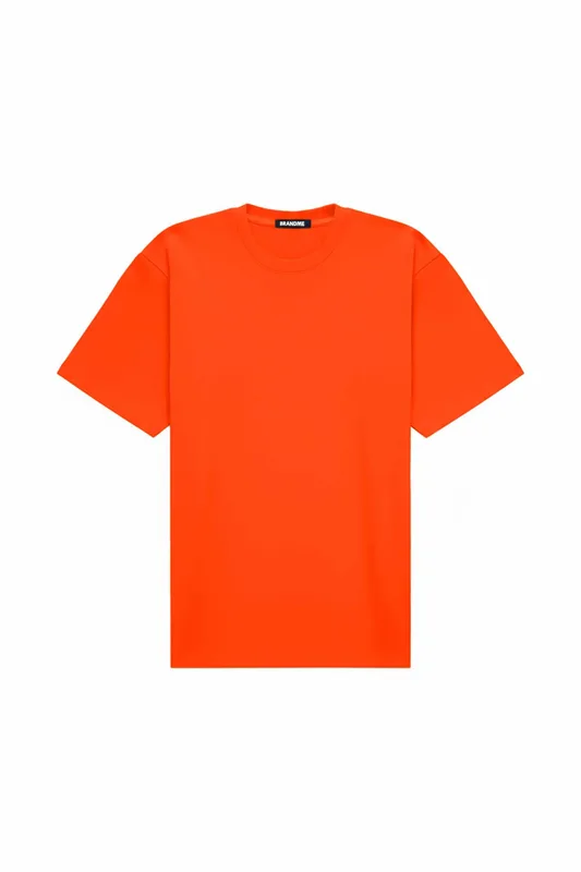 T shirt oversize STRETCH ORANGE — BrandMe