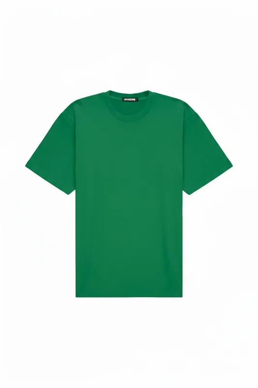 T shirt oversize STRETCH IRISH GREEN — BrandMe