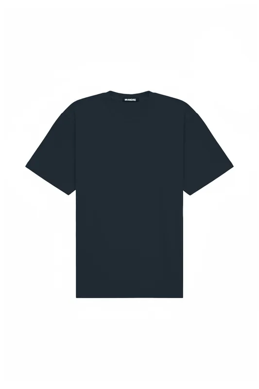 T shirt oversize STRETCH NAVY — BrandMe