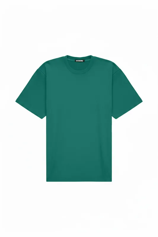 T shirt oversize STRETCH KELLY GREEN — BrandMe