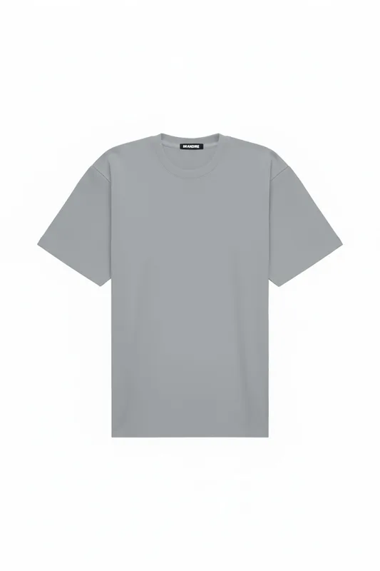 T shirt oversize STRETCH GRAY — BrandMe