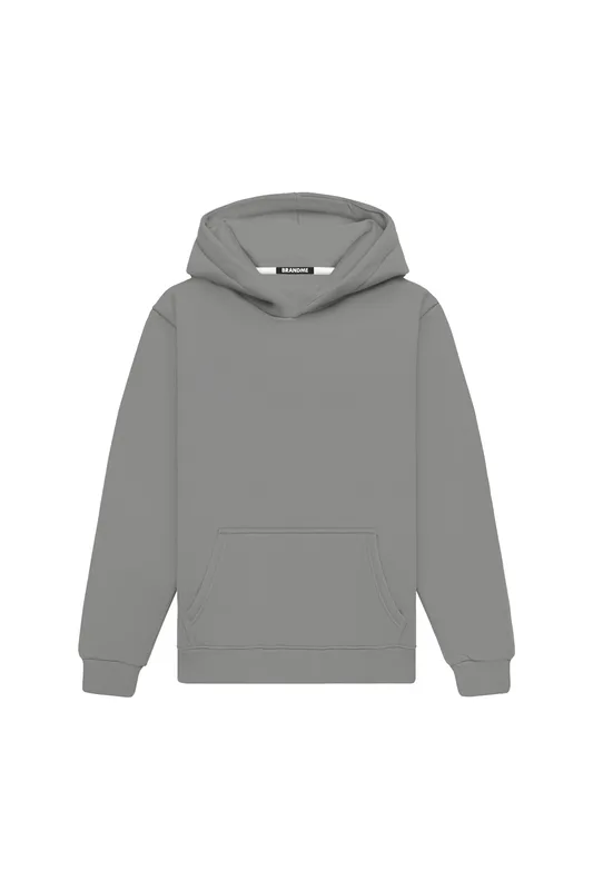 Hoodie Regular LIGHT LOOP CEMENT — BrandMe