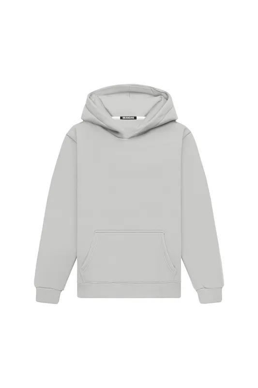 Hoodie Regular LIGHT LOOP GRAY — BrandMe
