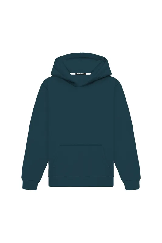 Hoodie Regular LIGHT LOOP PETROL — BrandMe