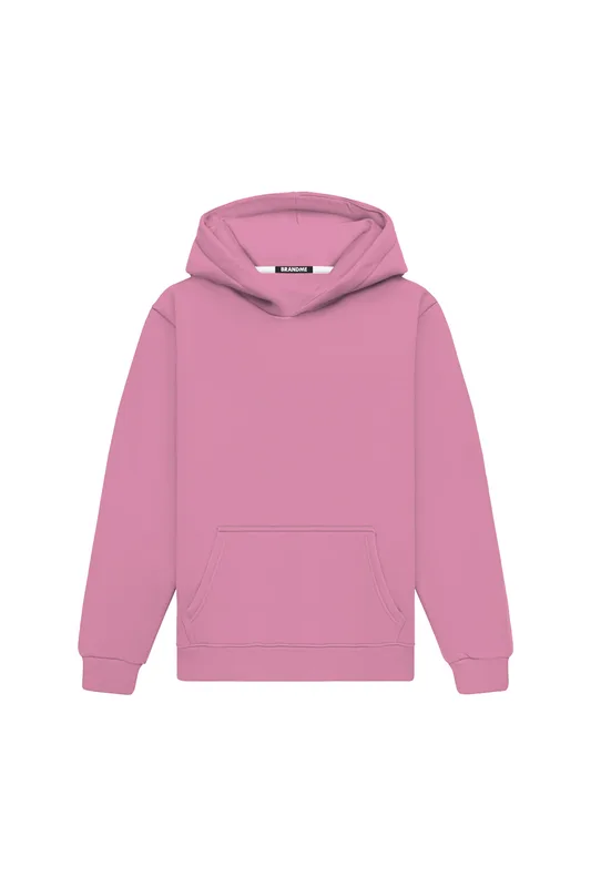 Hoodie Regular LIGHT LOOP FLAMINGO PINK — BrandMe